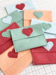 How to Make Felted Envelopes wit the PunchWork Tool: Finish Product