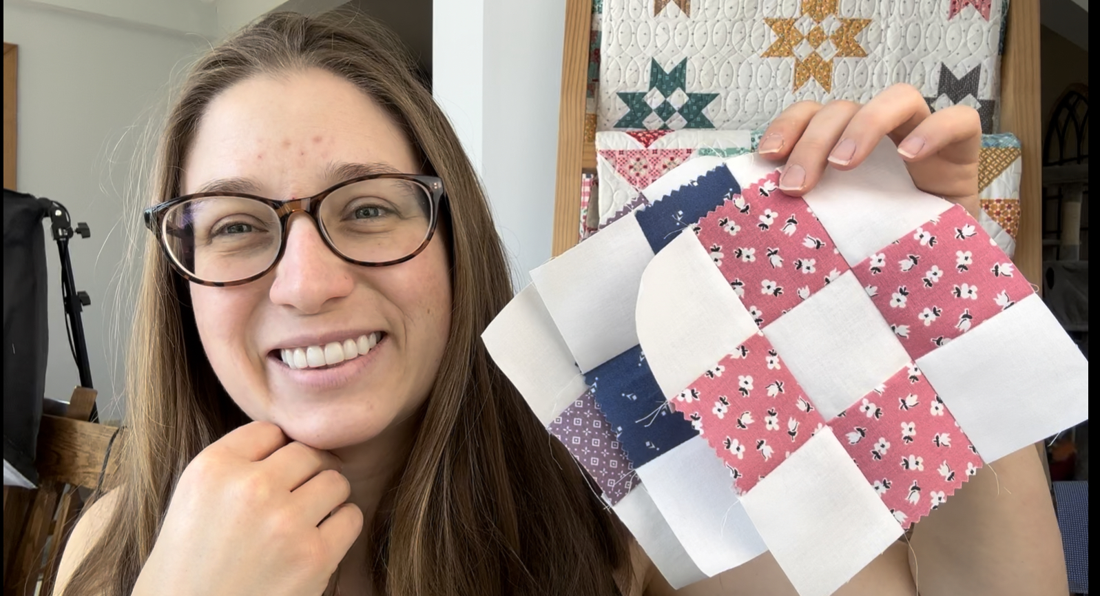 Jessica Dayon and the Nine Patches for the Nona Quilt Along BERNINA WeAllSew blog