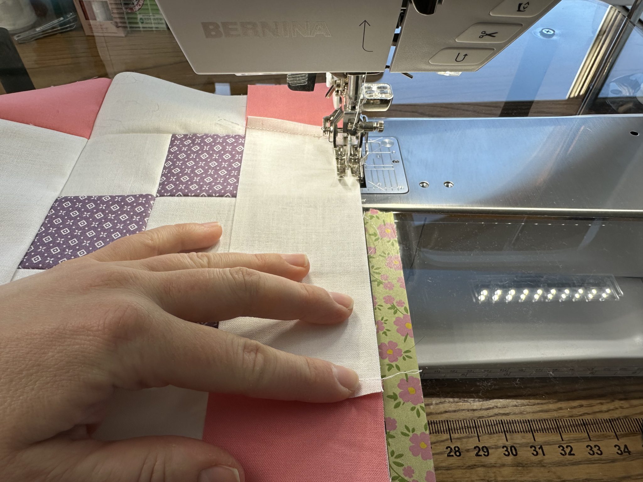 Making Block B For The Nona Quilt Along BERNINA WeAllSew Blog - WeAllSew