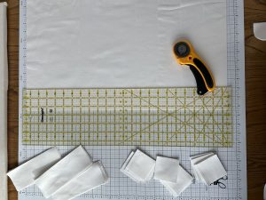 Cutting yardage with a ruler and rotary cutter Nona Quilt BERNINA WeAllSew blog