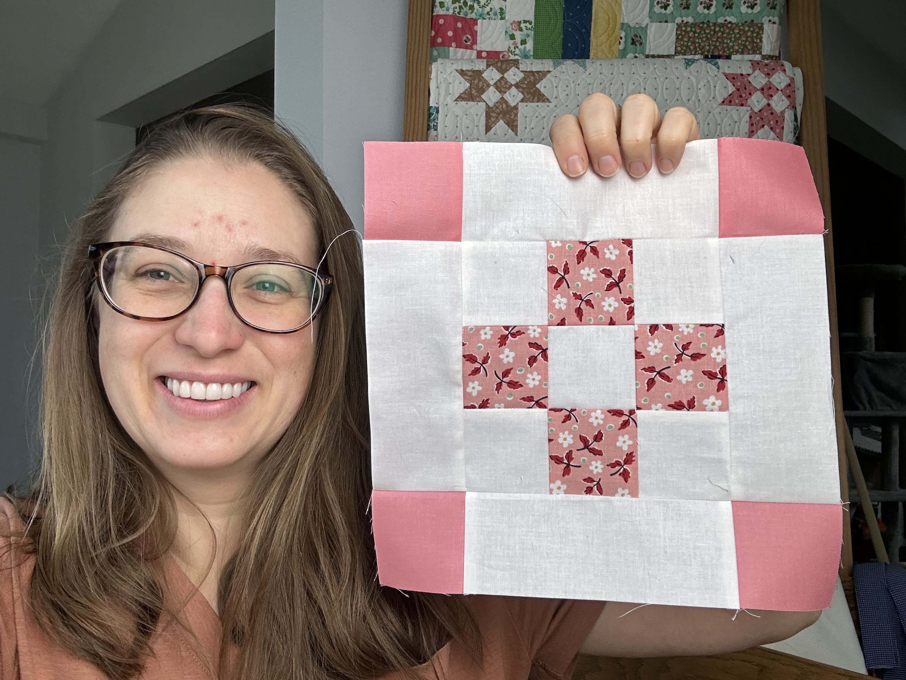 Jessica Dayon and Block B for the Nona Quilt Along BERNINA 