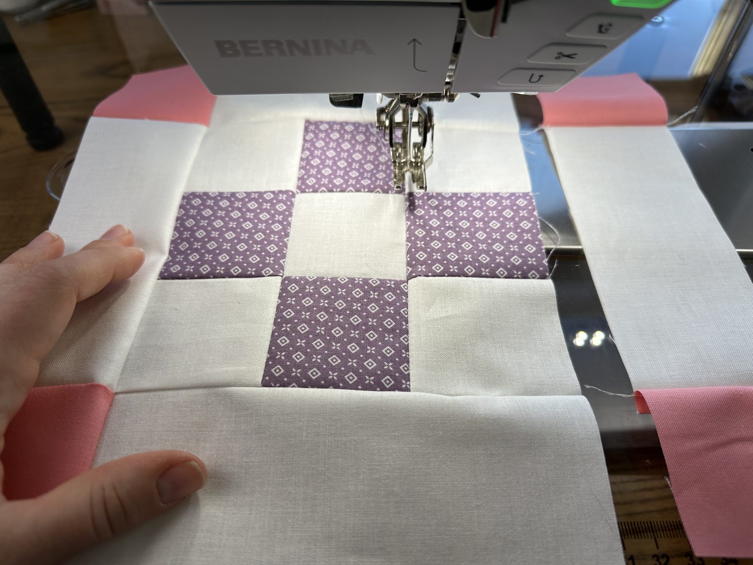 Making Block B For The Nona Quilt Along BERNINA WeAllSew Blog - WeAllSew