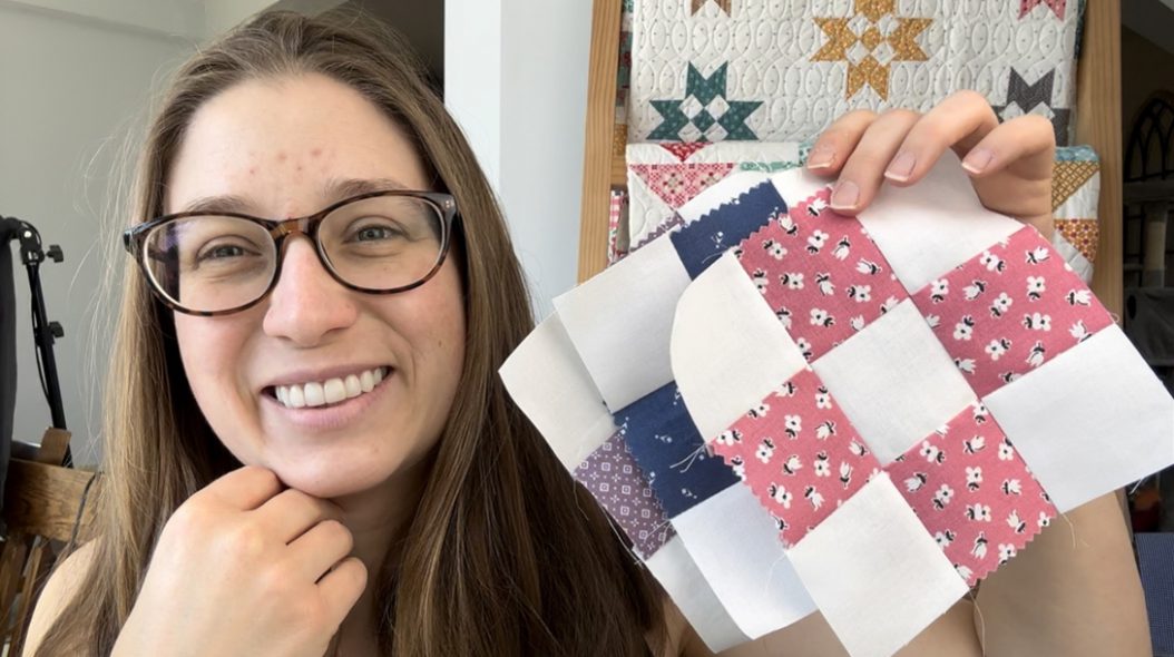 Snowflake QuiltAlong Week 2, Assembling the Quilt Top WeAllSew