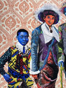 National Quilt Museum Bisa Butler detail 2