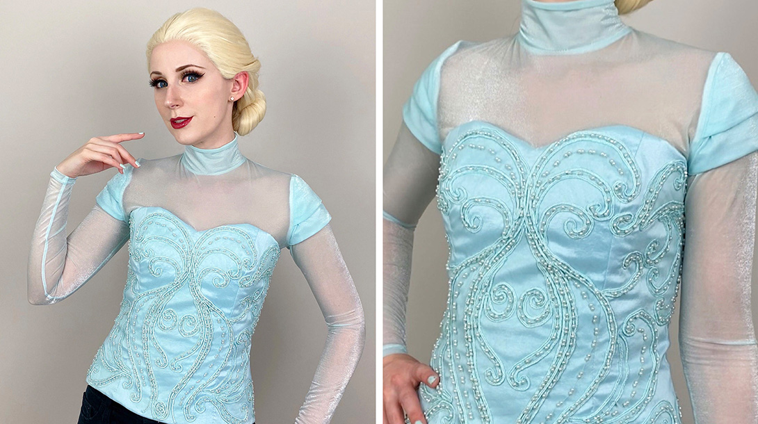 turquoise dress with black lace Labyrinth Lace Dress in Turquoise and Black – Glitz Glam and Rebellion main image 0