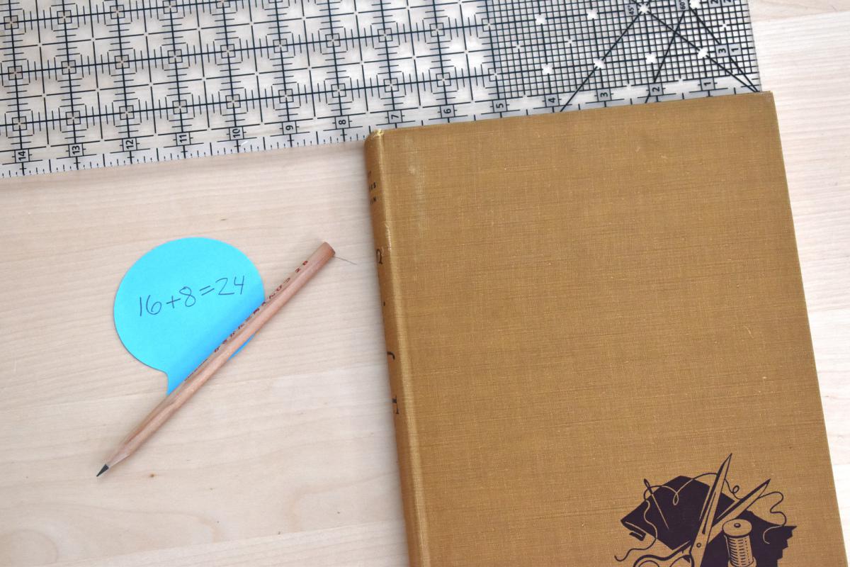 How to Make a Simple Fabric Book Cover - WeAllSew