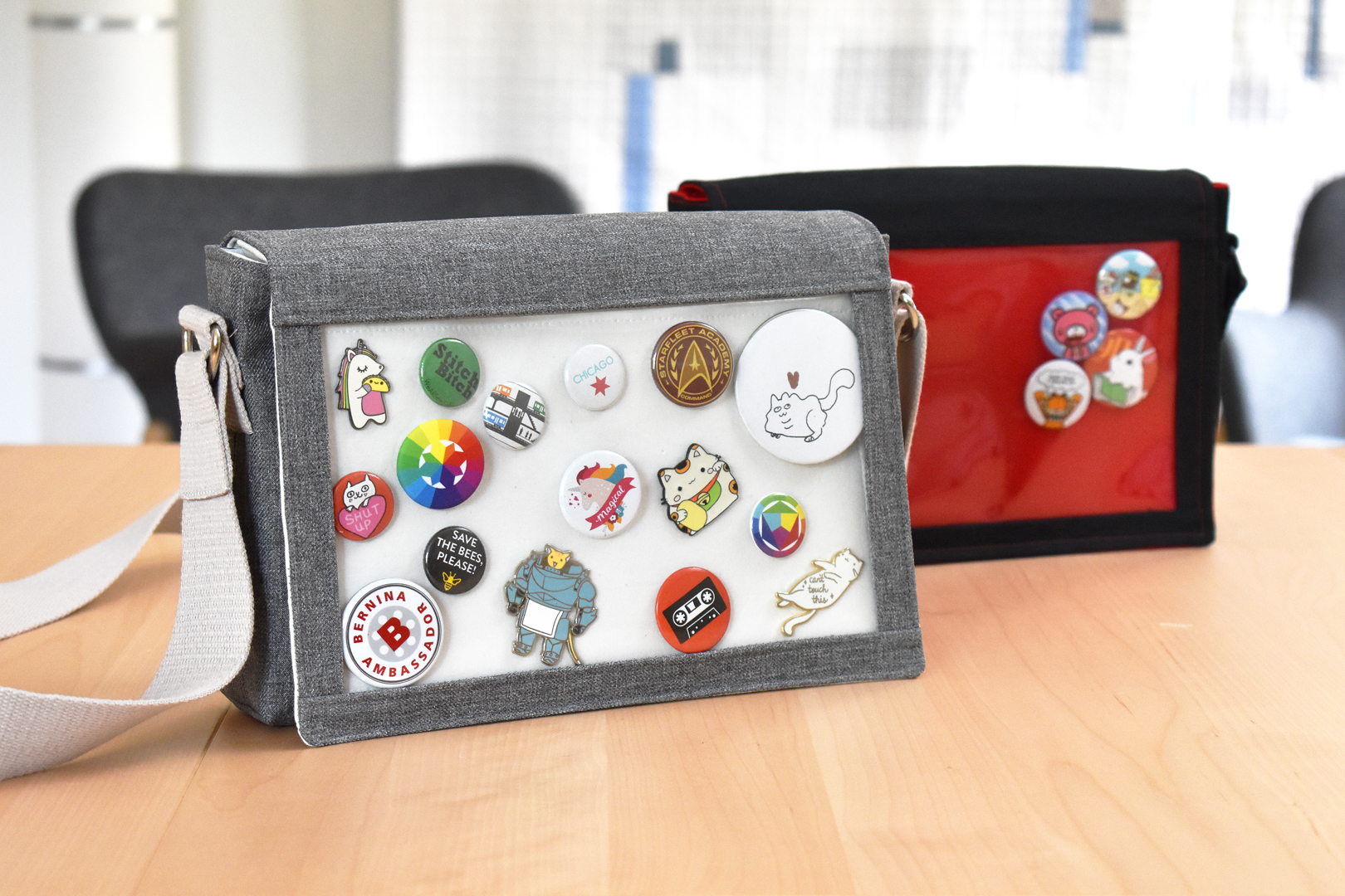 Pin Display Bag Tutorial by Erika Mulvenna