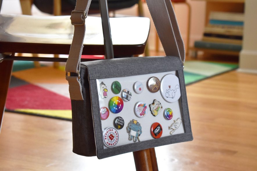 Pin Display Handbag Tutorial WeAllSew