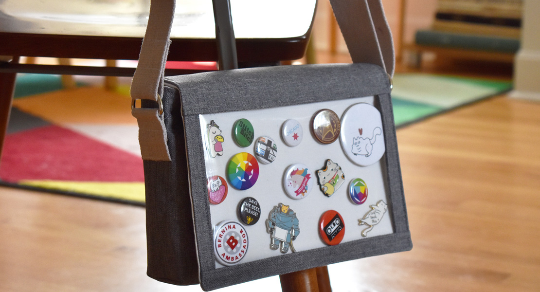Pin Display Handbag Tutorial – WeAllSew