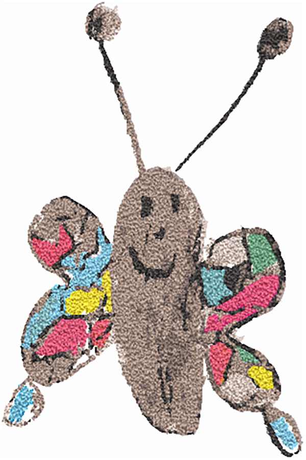 Digitizing_Kids_Drawings_14_Embroidered_Butterfly_BERNINA_WeAllSew_Blog_600x900px