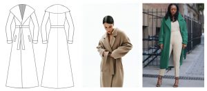 Trench Coat Style Sewing Patterns