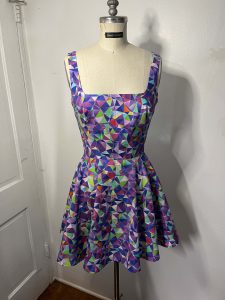 Final Draped Dress Sample