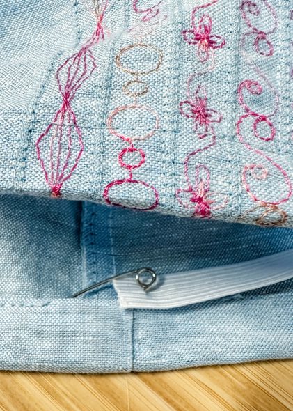 Insert-Elastic-in-Sleeve-Casing - WeAllSew