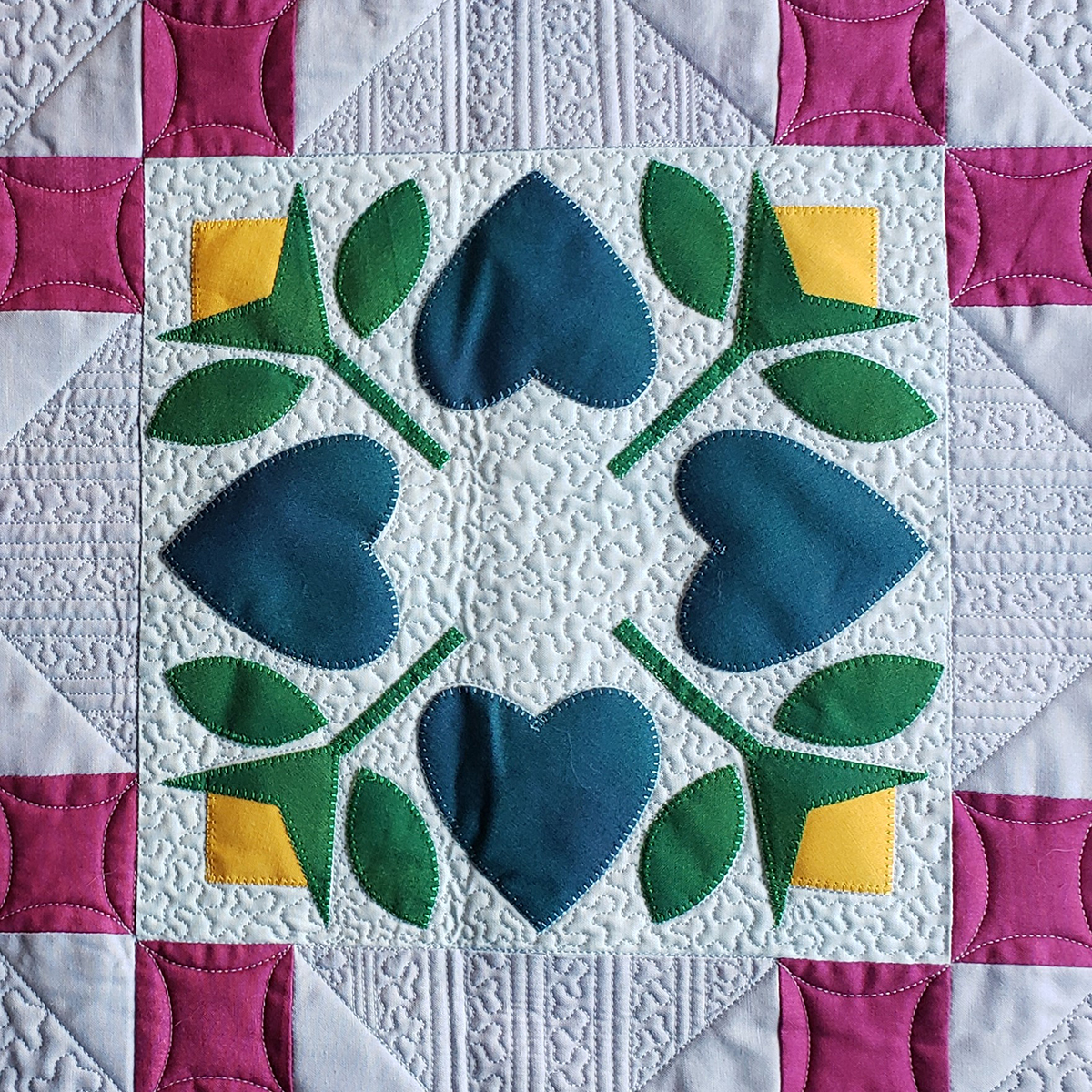 Appliqué Sew Simple Whole Quilt Pattern (Note PDF Pattern Available) –  Sewforever