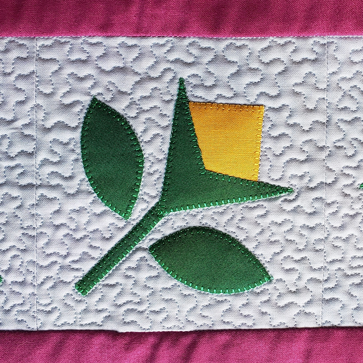 How to Raw Edge Applique Without Fusible Web with On Williams Street 