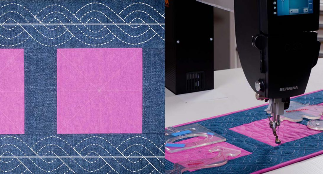 BERNINA Rulerwork Quiltalong Part 2 WeAllSew