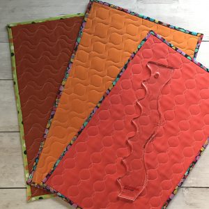 Essential Ruler Quilting Challenge Part 4 - Squiggle designs