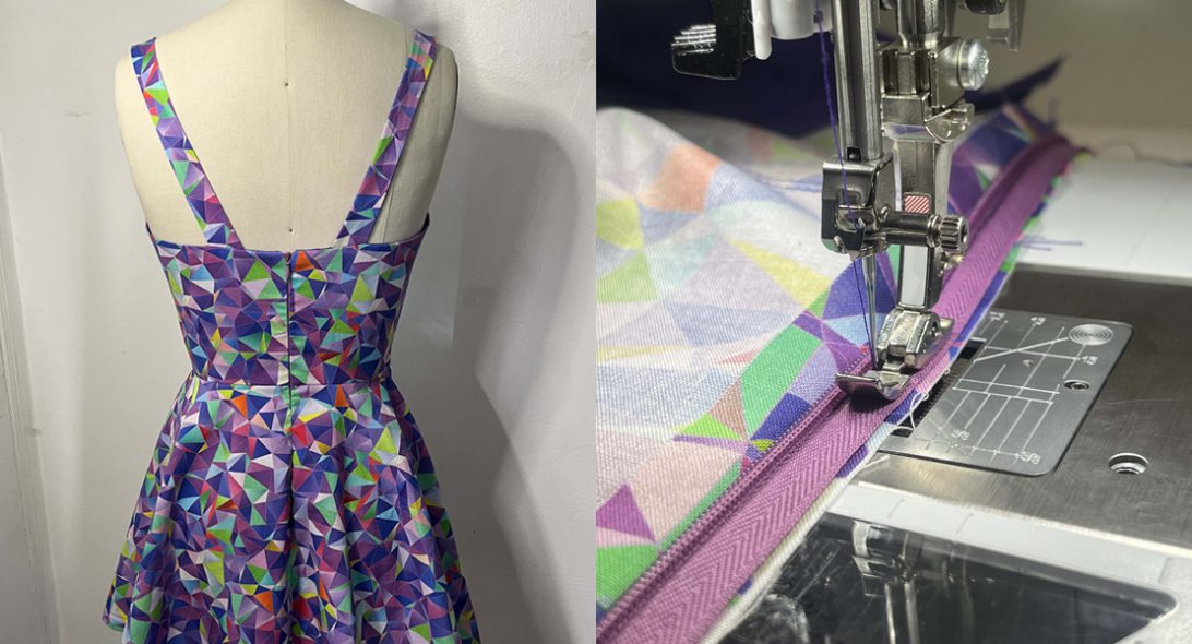 BERNINA L 890 Garment Sew Along with Grainline Studio, Part 7 Comfy Dress