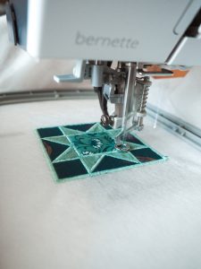Star Patch Tutorial - Center Coverstitch