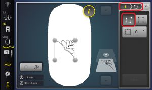 Display screen showing the 4-point Pinpoint Placement button selected the B 790 PRO.