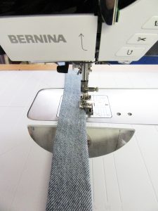 topstitch long strap yoga bag tutorial weallsew blog