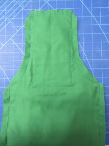 trim and turn apron assembly kids apron tutorial