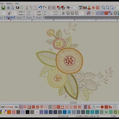 Embroidery on Leather - WeAllSew