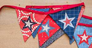 Fourth of July Bunting