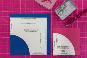 Piecing Full Circles-Template Placement