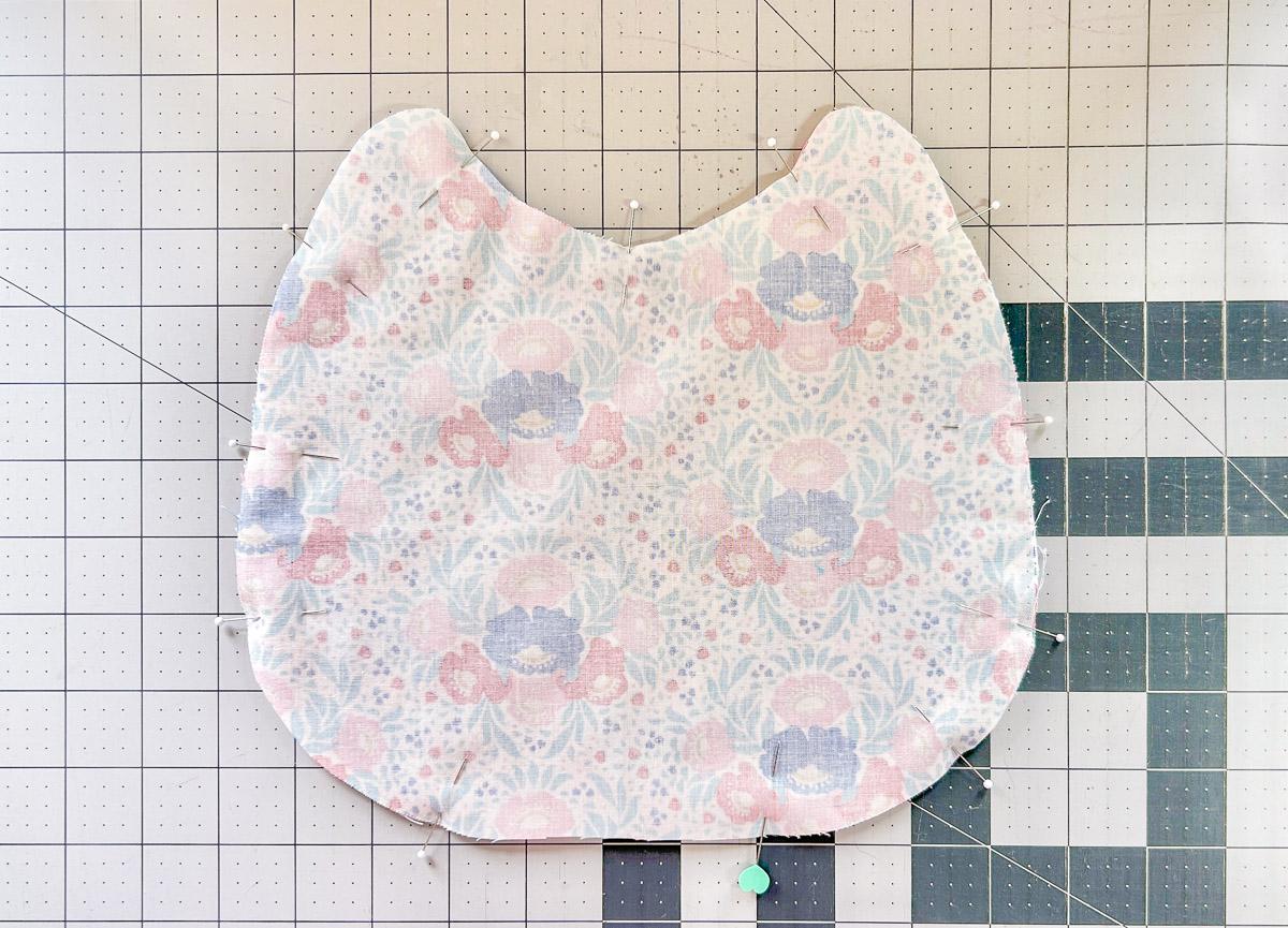 How to Make a Ruffle Baby Bib - WeAllSew