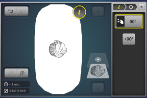 display screen of the duplicate function on the B 790 PRO