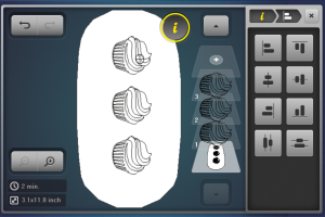display screen of the duplicate function on the B 790 PRO