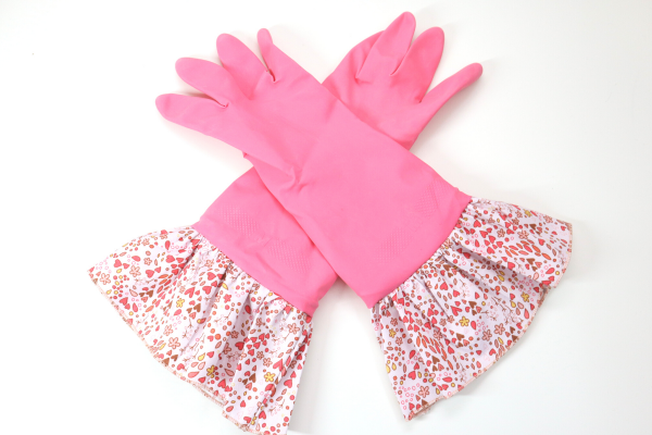 Decorative cleaning gloves