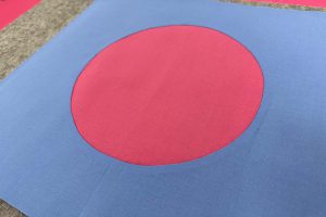 Piecing Full Circles-Finished Circle