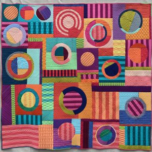 Piecing Full Circles-Stripe Club