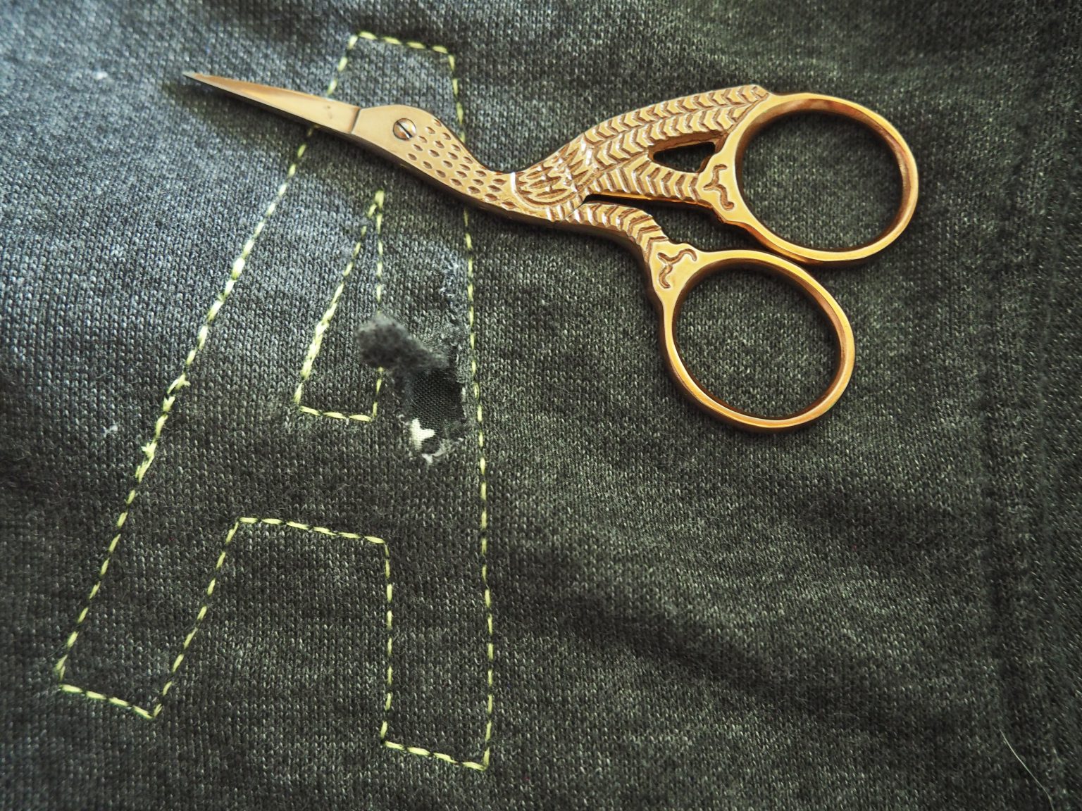 Quick Cozy Reverse Appliquè Sweatshirt Weallsew