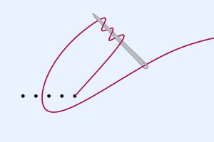 Straight Line Quilting Part 3- French Knot Figure 2