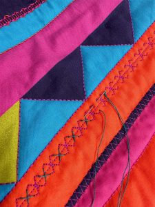 Straight Line Quilting Part 3 X Stitch with Stitch 1370