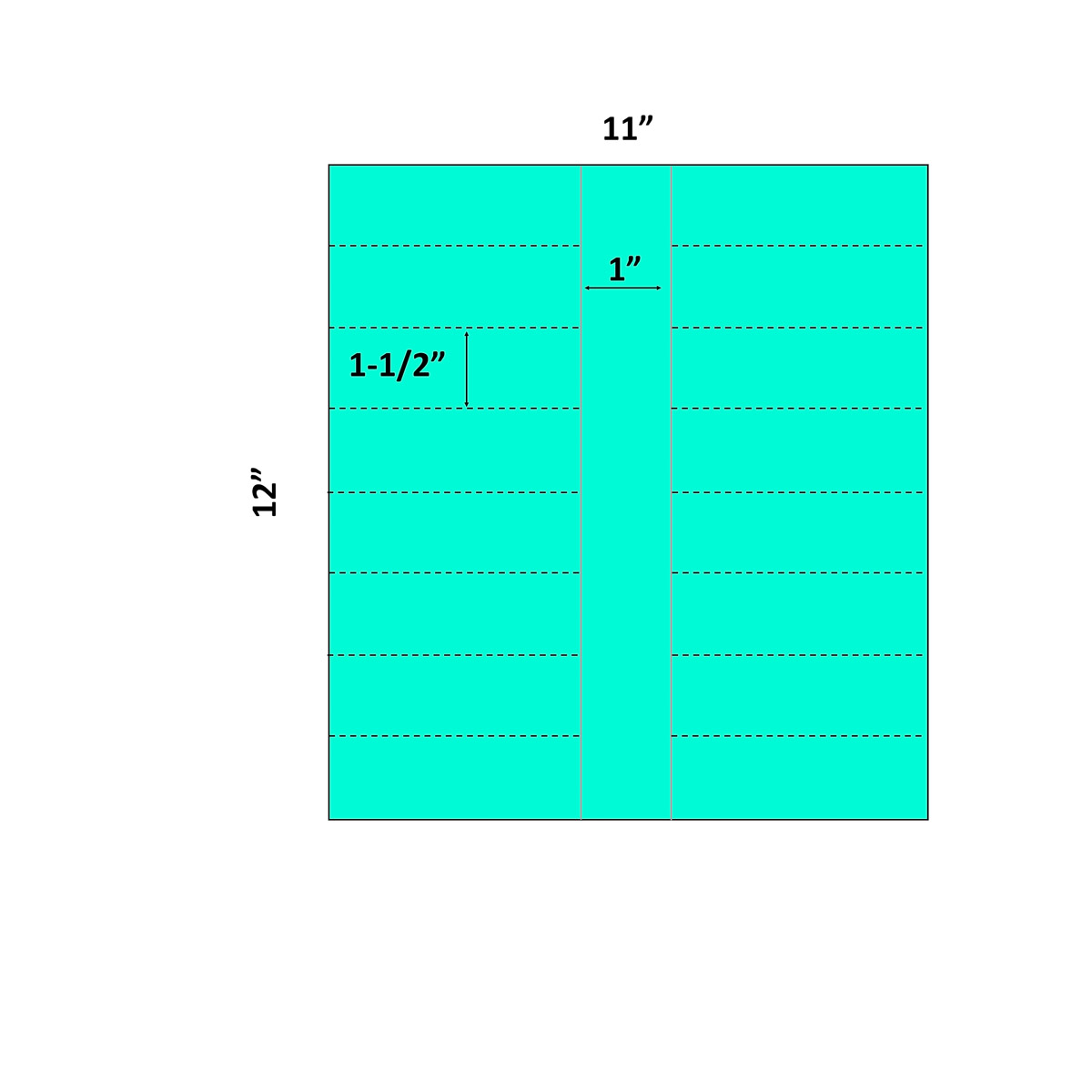 fleece cutting diagram