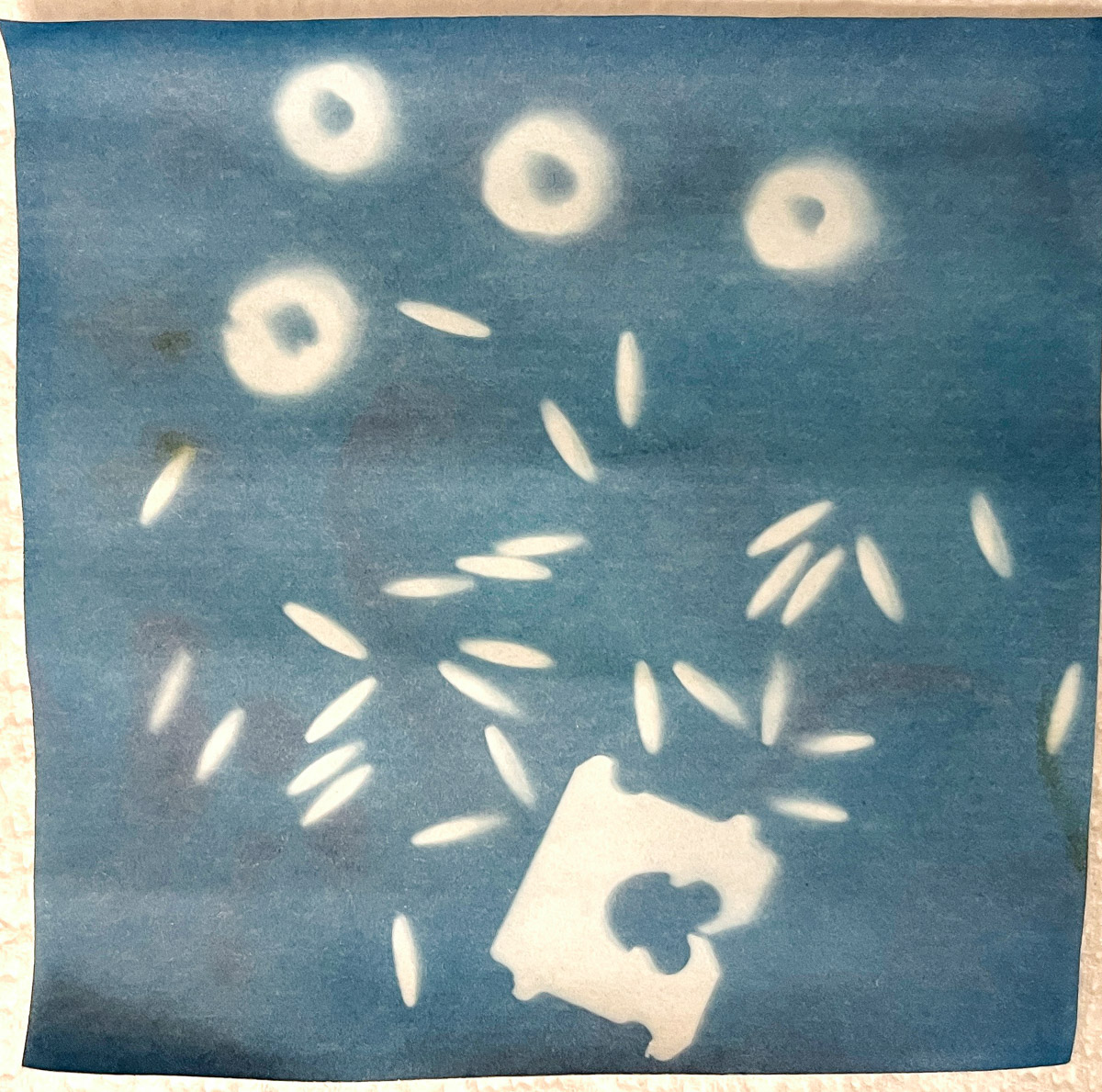 Close up of fabric sample