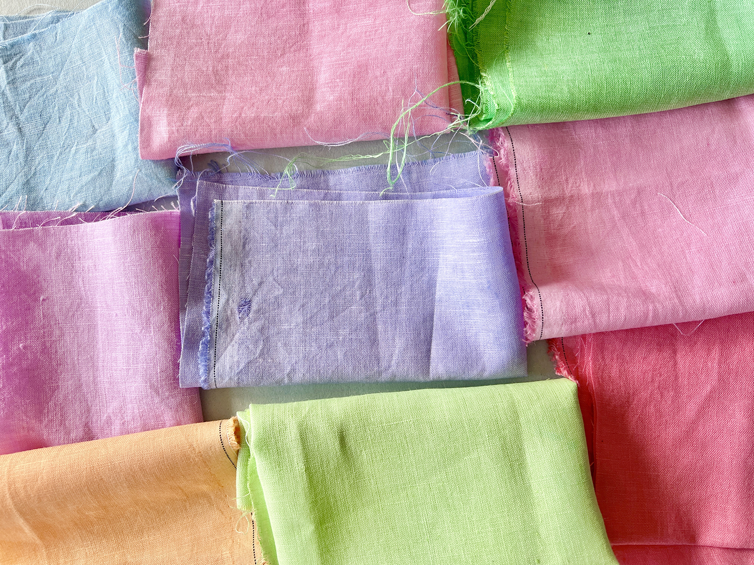 Set Color Cloth fabric assortment colors - WeAllSew