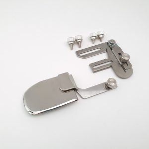 coverstitch hemmer and accessories on a white background