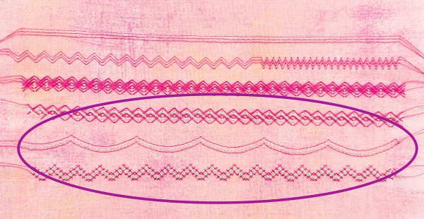 19_decorative stitches and multiple colors with triple needle - WeAllSew