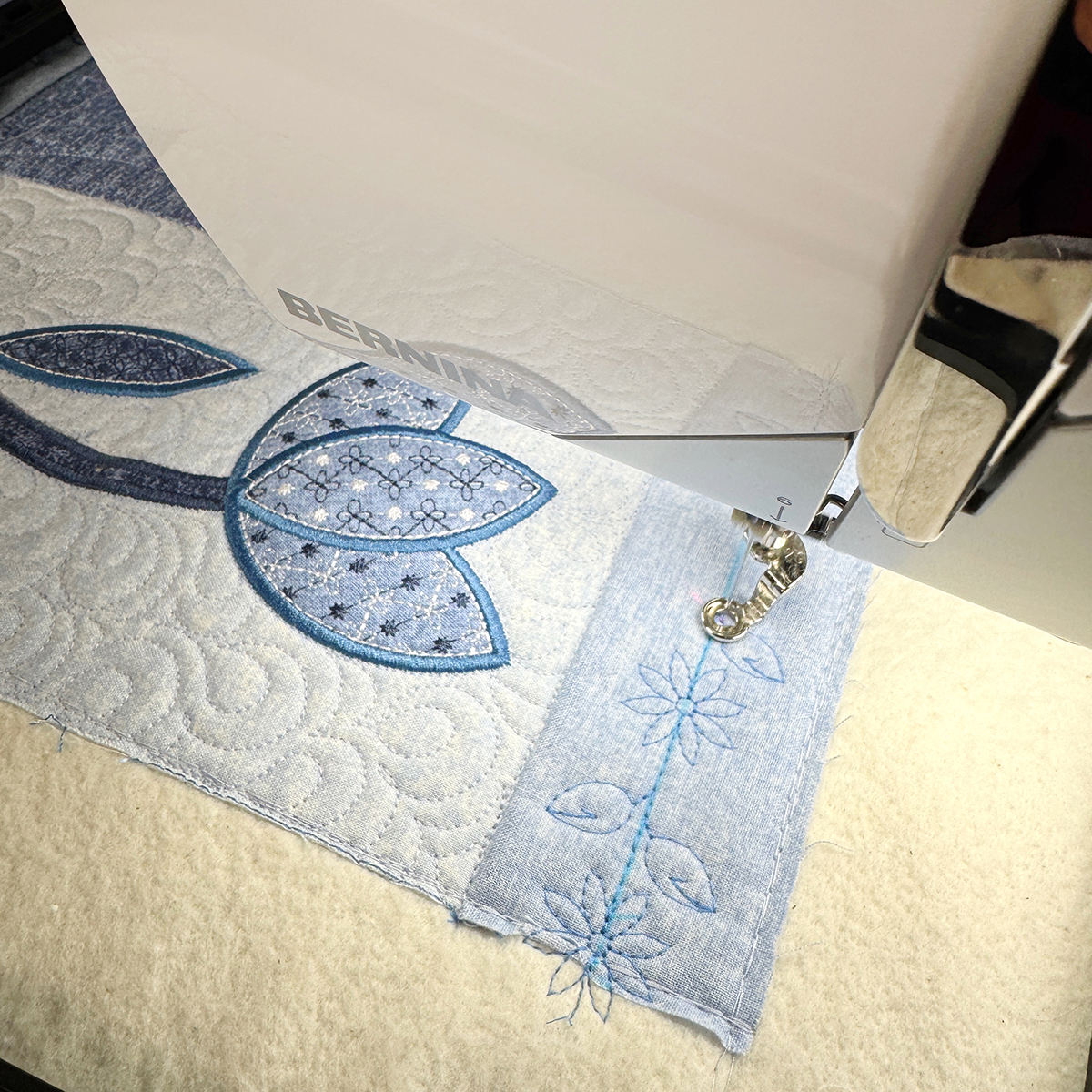 A Jumbo Stitch taken into embroidery