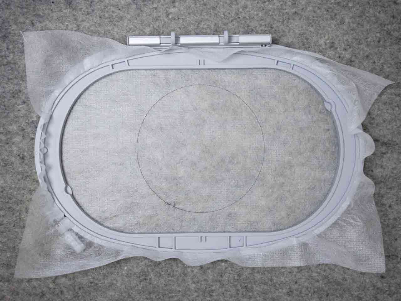 stitched placement line