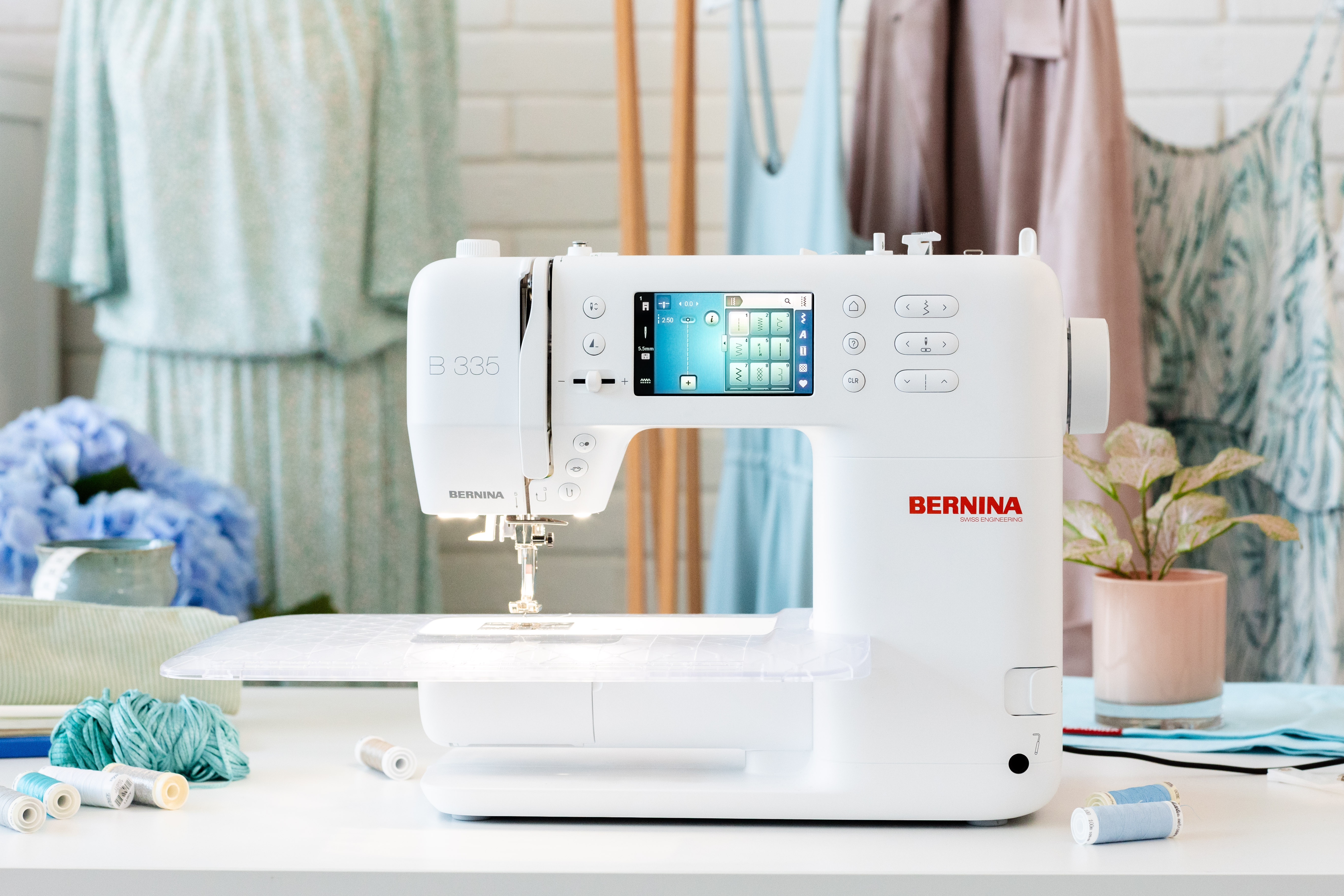 B 335 machine on table