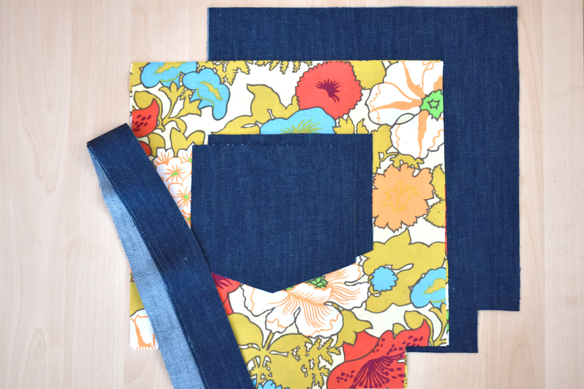 Denim Skill Builder Tote by Erika Mulvenna