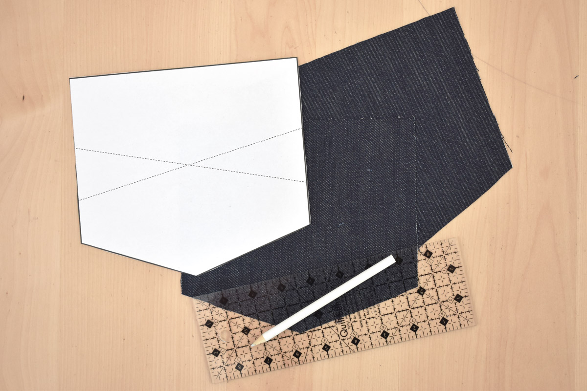 Denim Skill Builder Tote by Erika Mulvenna