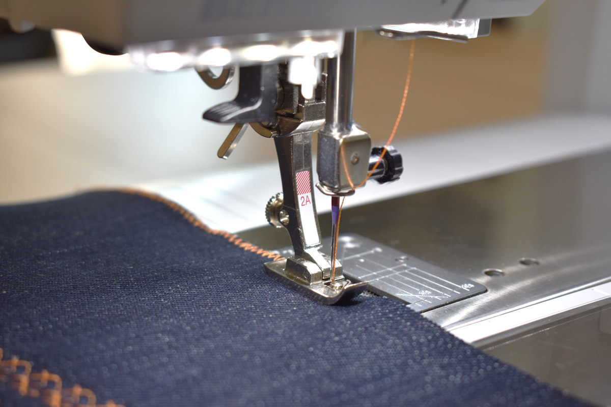 Denim Skill Builder Tote by Erika Mulvenna