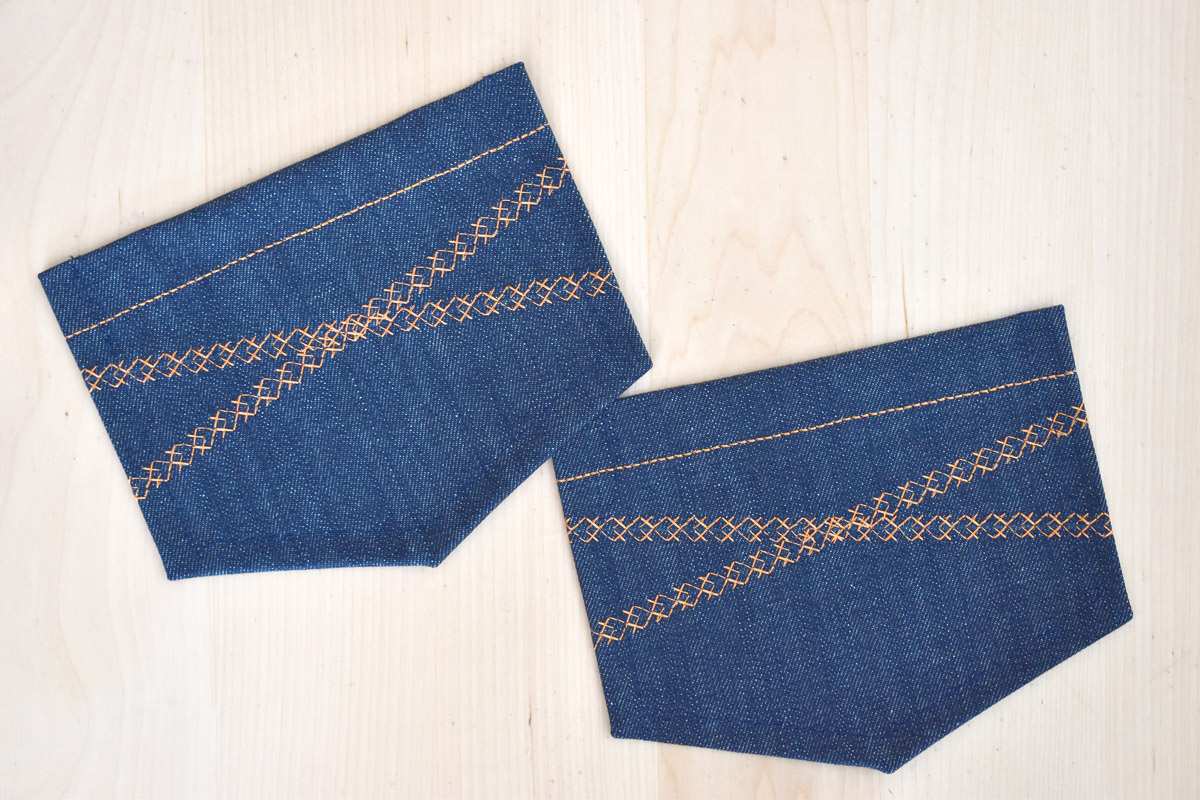 Denim Skill Builder Tote by Erika Mulvenna